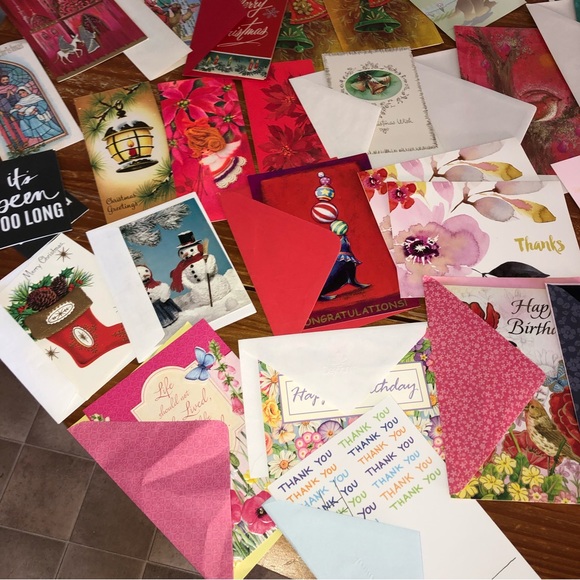 Bundle of mostly vintage misc greeting cards - Picture 3 of 6